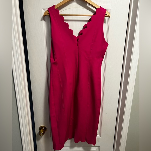 Banana Republic, gorgeous bright pink dress, NWT size 10 - Picture 7 of 8